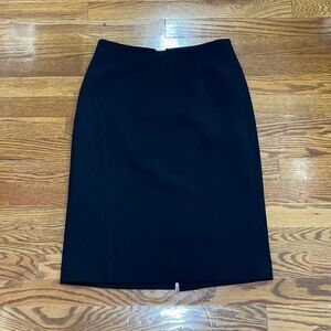Donna Degnan Black Pencil Skirt